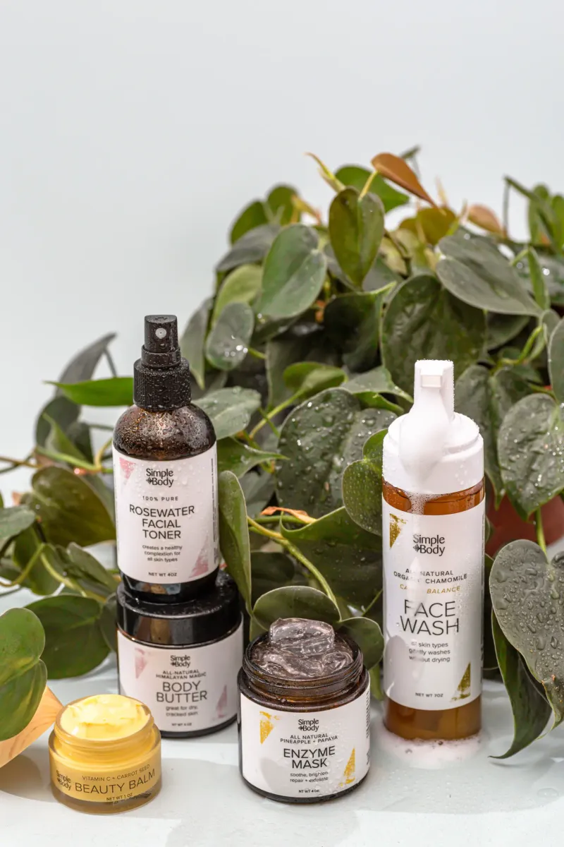 Tall format product photography for retail display