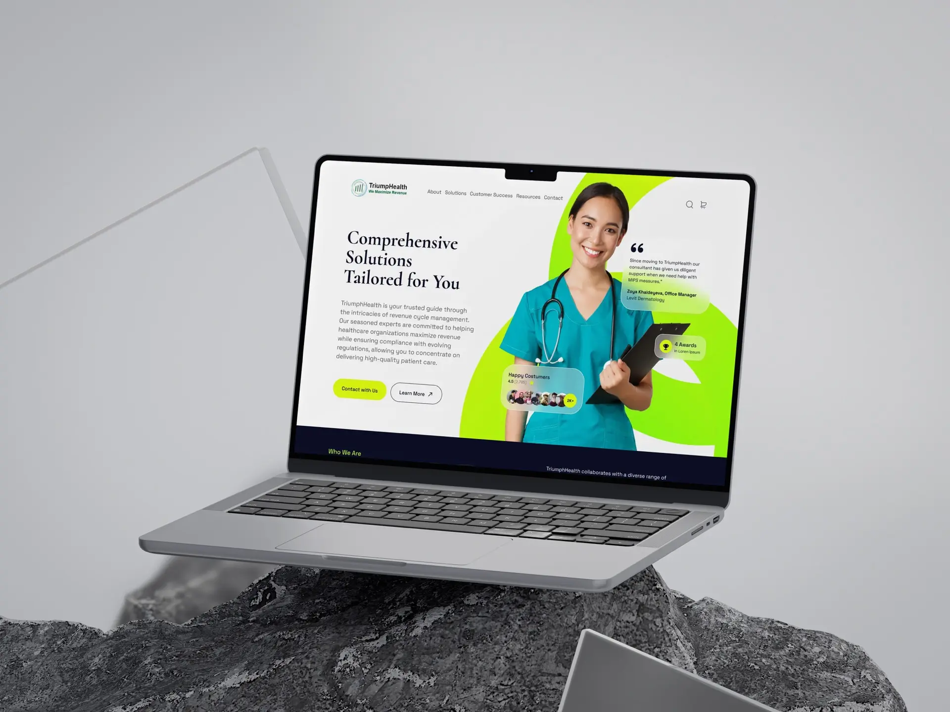 Website Design for Healthcare Provider