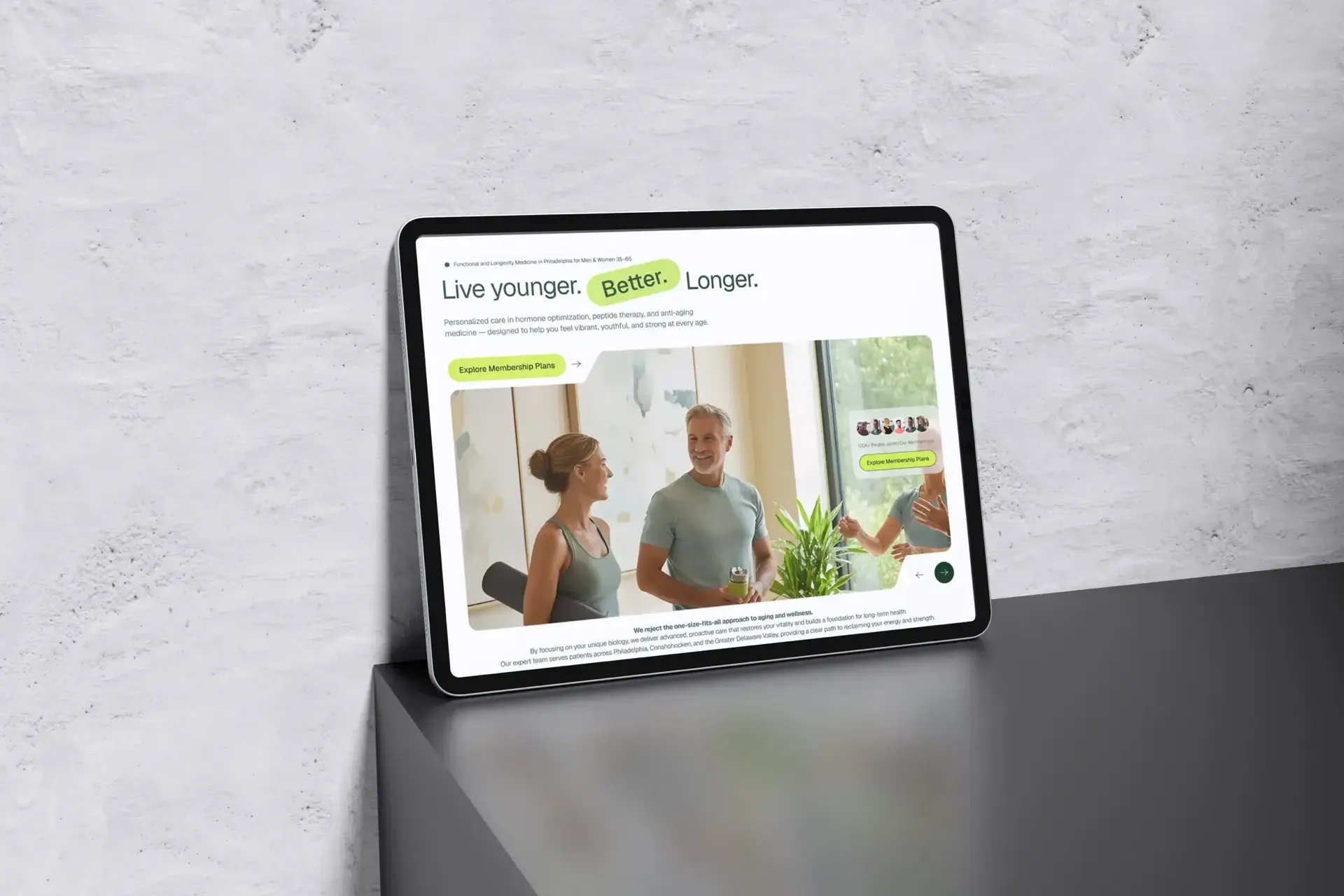 Younger Me Homepage Mockup 2 3 4 2