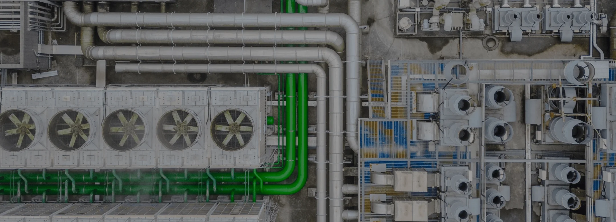 CryogenX4 nanotechnology product application on commercial HVAC-R rooftop unit