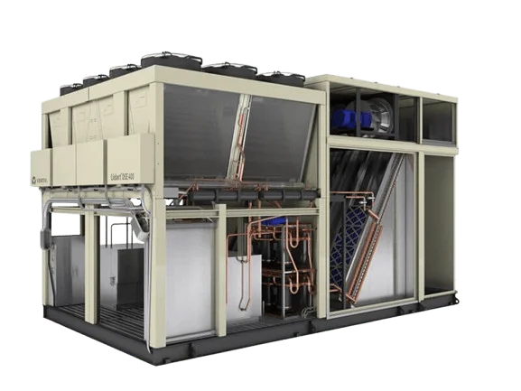 CryogenX4 technician applying nanotechnology treatment to HVAC equipment