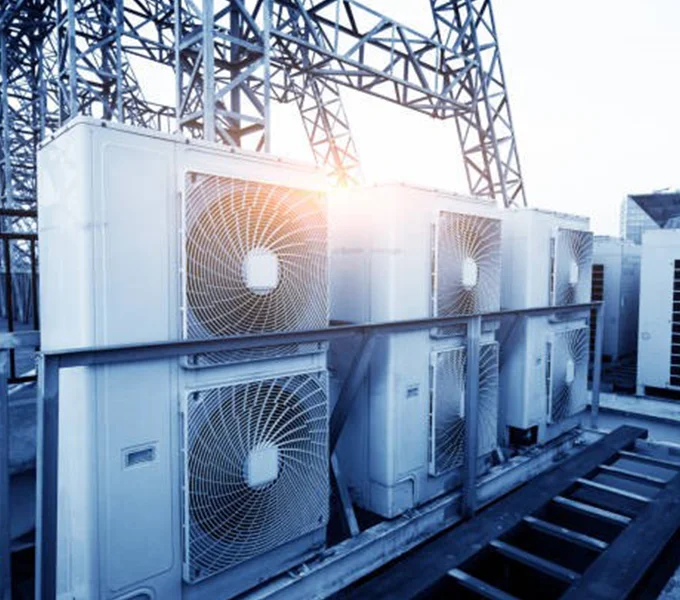 CryogenX4 product treatment on commercial cooling system