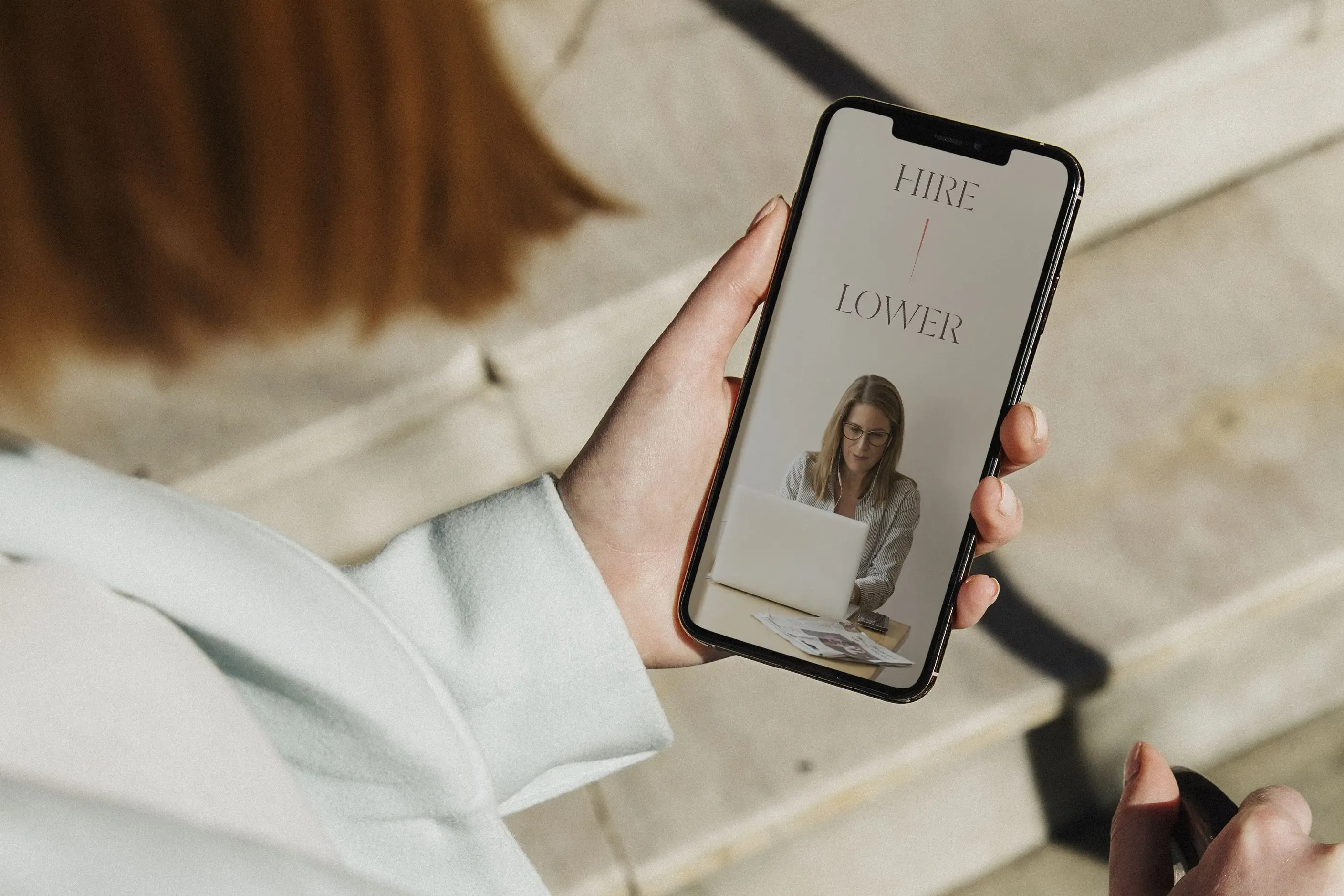 Brand identity web design for hire lower