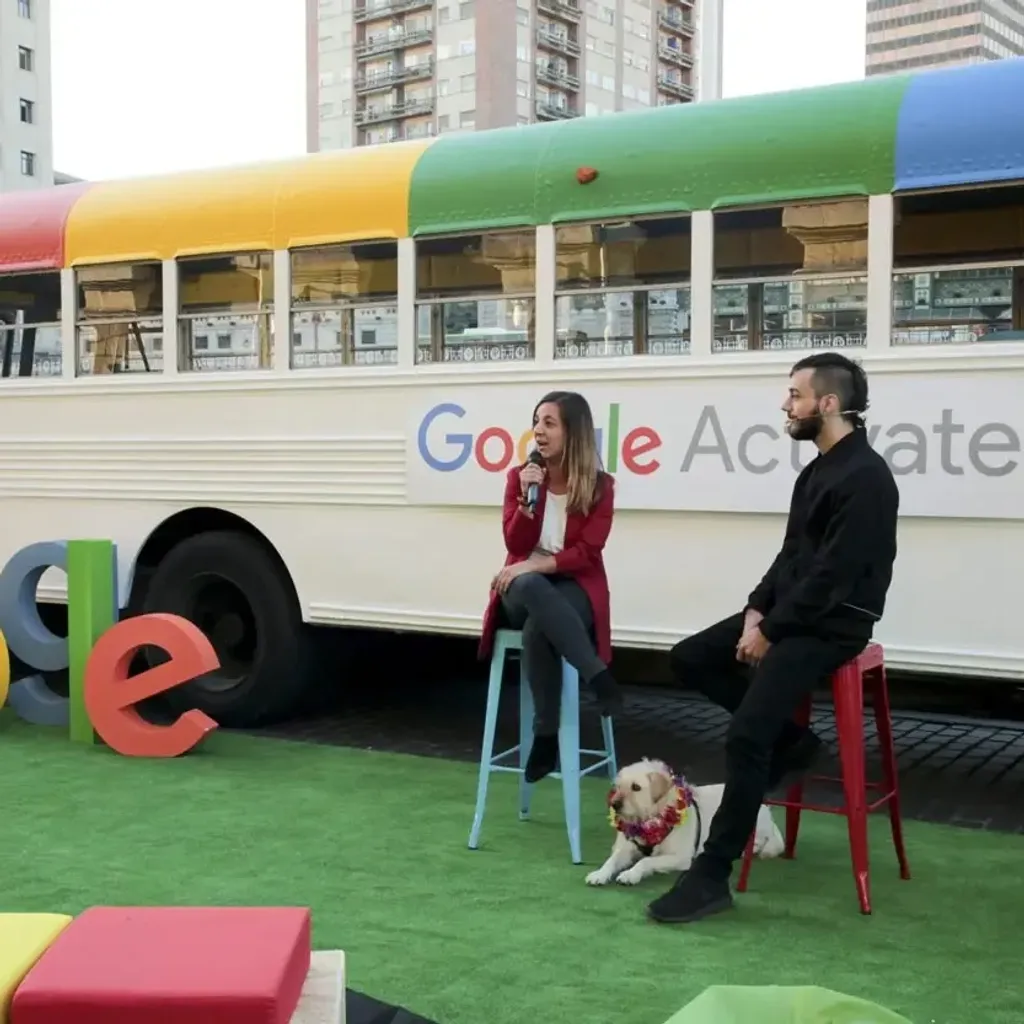 Kristian Kreaktive at Google Activate event