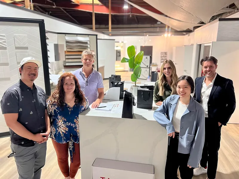 Tasoro Products team providing personalized customer service and product consultation for contractors