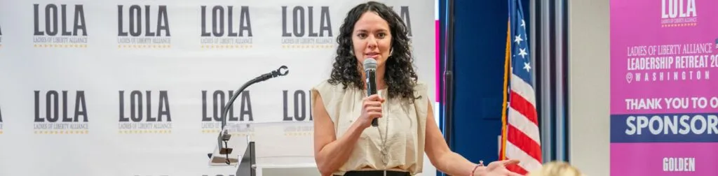 LOLA Speakers Bureau banner with a lineup of female thought leaders from around the world